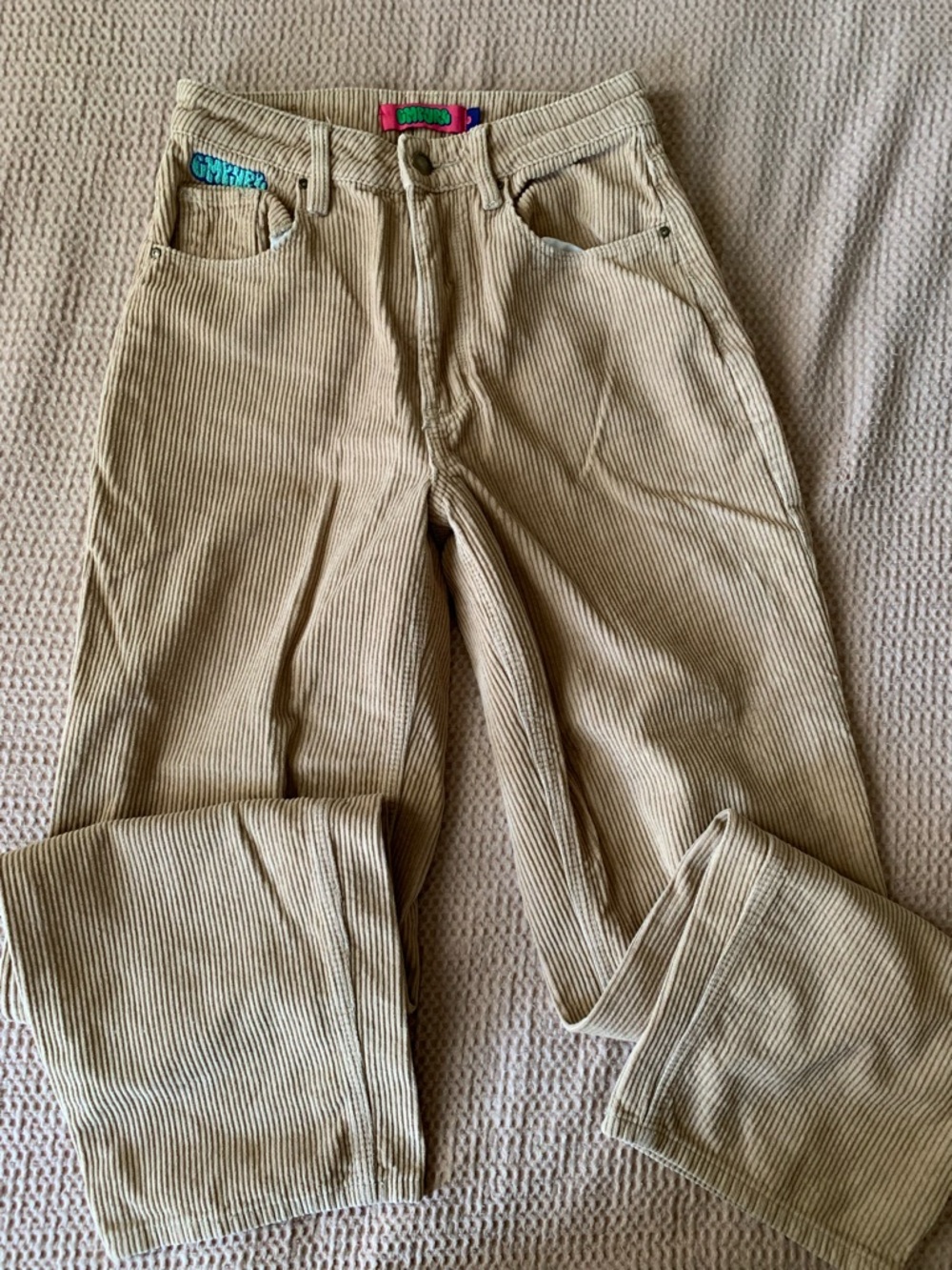 Empyre Tan Corduroy Women's Pants